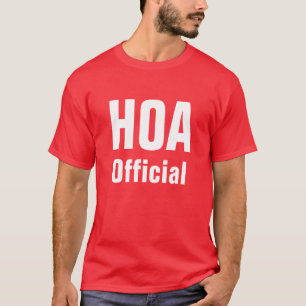 T-shirt Chemise de fonctionnaire de HOA