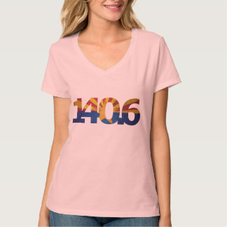 T-shirt Chemise de fond de triathlon de drapeau d'AZ