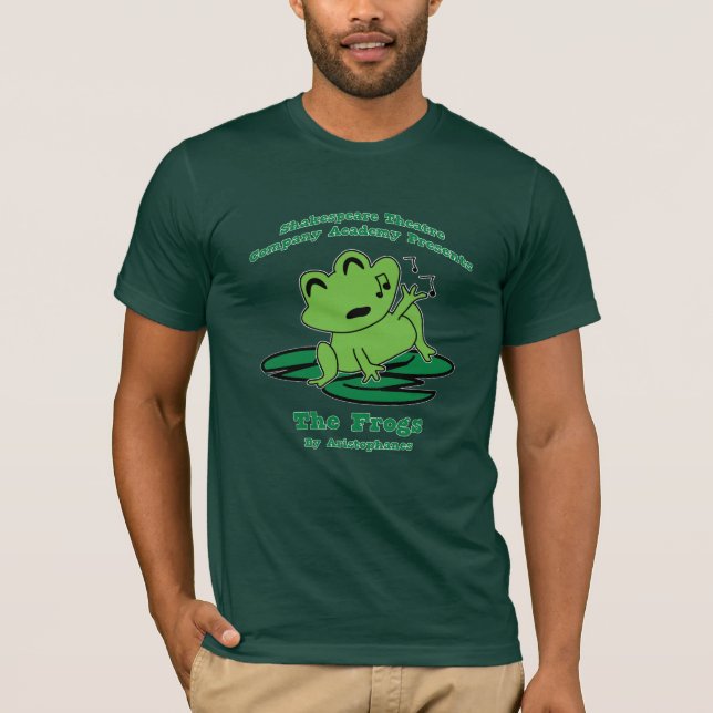 T-shirt Chemise de fonte aux grenouilles (Devant)