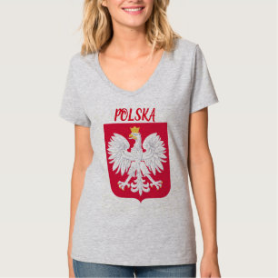T-shirt Chemise de football de la Pologne