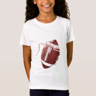 T-Shirt Chemise de football rose coquette, chemise de mama