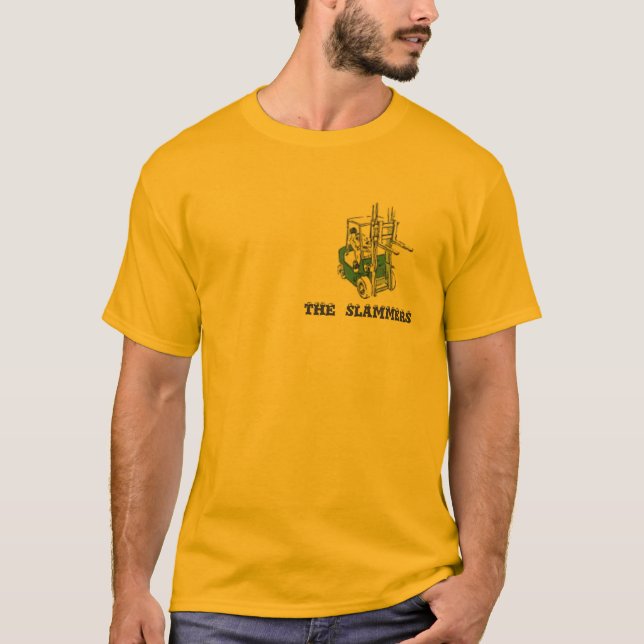 T-shirt chemise de forktruck (Devant)