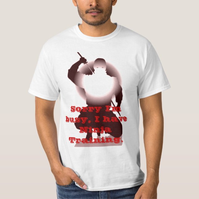 T-shirt Chemise de formation de Ninja (Devant)