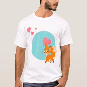 T-shirt Chemise de Fox de jour de ballon