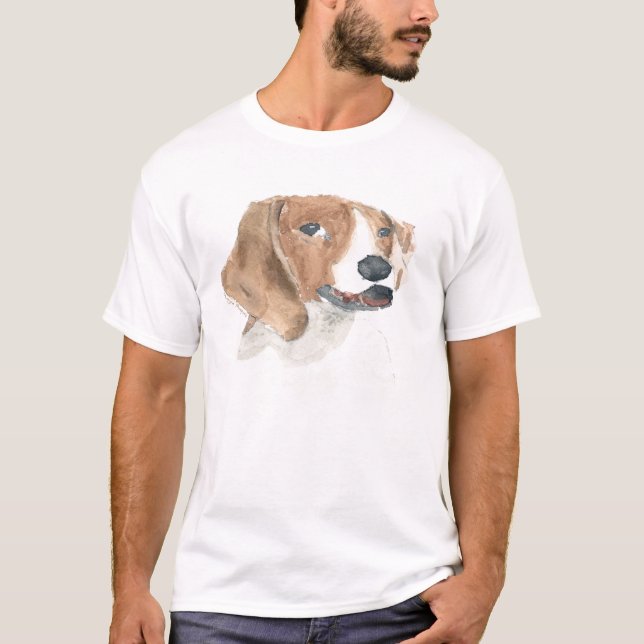 T-shirt Chemise de fox-hound américain (Devant)