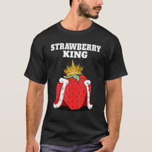 T-shirt Chemise de fraise King Mens Fraises