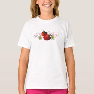 T-shirt Chemise de fraises Country
