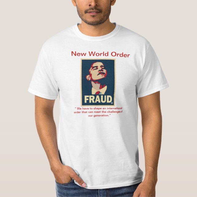 T-shirt Chemise de fraude d'Obama (Devant)