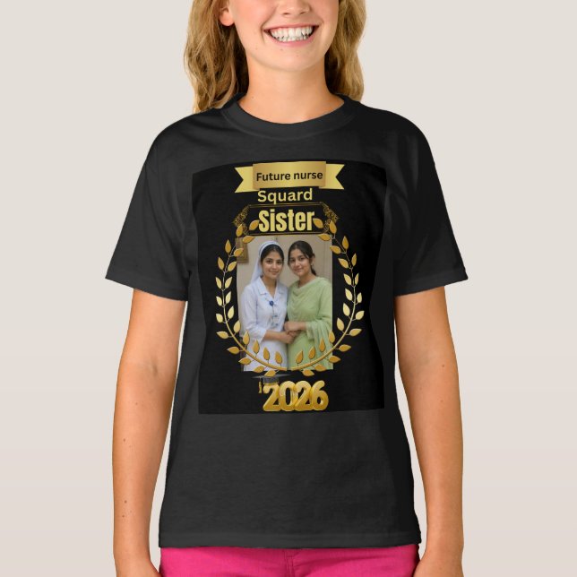 T-shirt Chemise de frère de l'équipe Future Nurse Squad 20 (Devant)