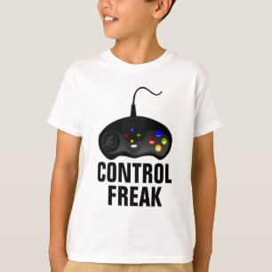 T-shirt Chemise de Gamer de maniaque du contrôle