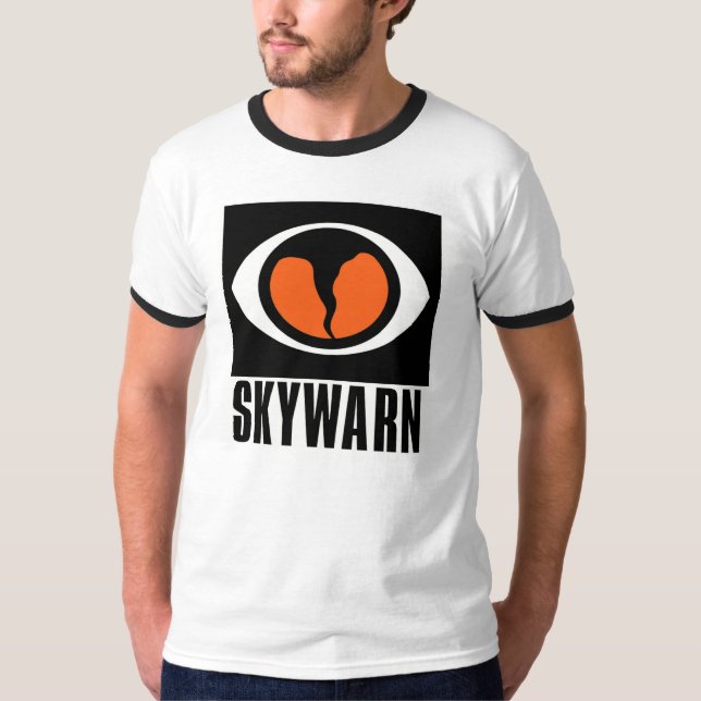 T-shirt Chemise de garde forestière de SKYWARN (Devant)