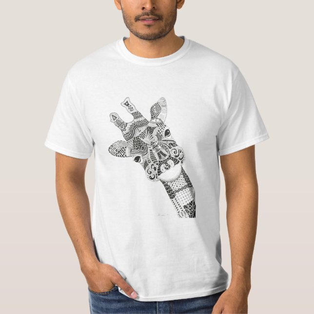 T-shirt Chemise de Girafe (Devant)