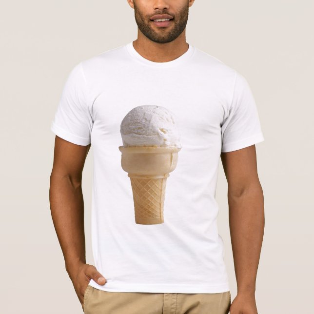 T-shirt chemise de glace (Devant)