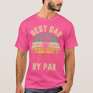 T-shirt Chemise de golf à disque Meilleur papa par Par Fun
