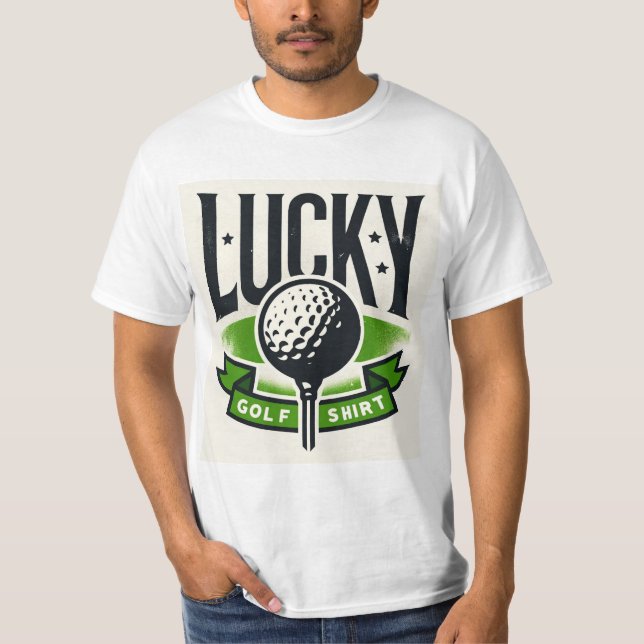 T-shirt Chemise de golf Lucky (Devant)