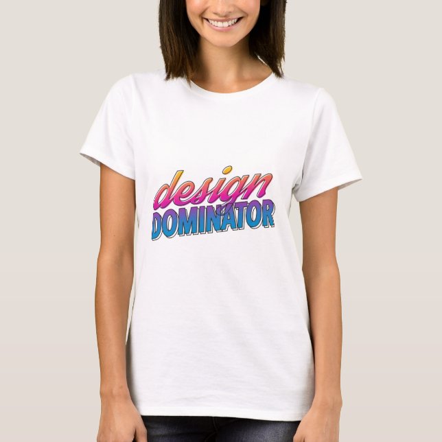 T-shirt Chemise de graduation Dominator Design (Devant)