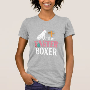 T-shirt Chemise de gravure vintage de chien de boxeur de P