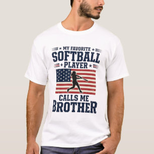 T-shirt Chemise de gravure vintage patriotique de frère de