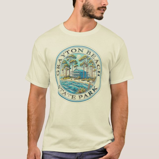 T-shirt Chemise de Grayton Beach (Devant)