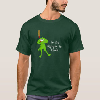 T-shirt Chemise de grenouille et d'attrape-mouches
