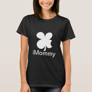 T-shirt Chemise de grossesse iMaman Parodie du logo Appl