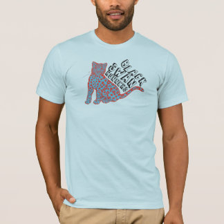 T-shirt Chemise de Grrrr de coureurs de cygne noir (Meow)