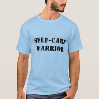 T-shirt Chemise de guerrier d'auto-soins pour des mâles