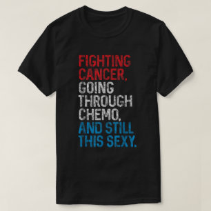 T-shirt Chemise de guerrière contre le cancer drôle