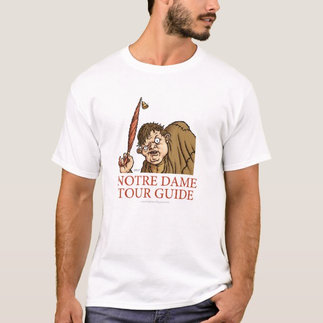T-shirt Chemise de guide touristique de Quasimodo (Devant)