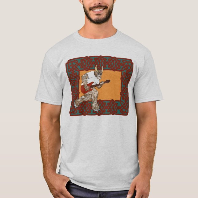 T-shirt Chemise de guitare de Minotaur de Celtic (Devant)