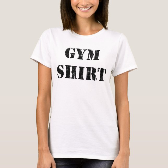 T-shirt Chemise De Gym (Devant)