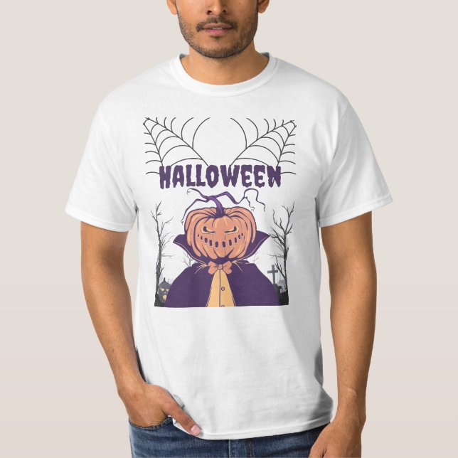 T-shirt Chemise de Halaween (Devant)