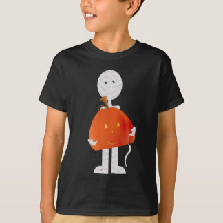 T-shirt Chemise de Halloween de citrouille de maman pour