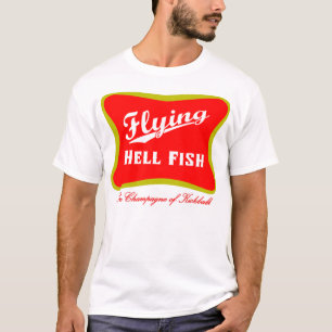 T-shirt Chemise de Hellfish Champagne de vol
