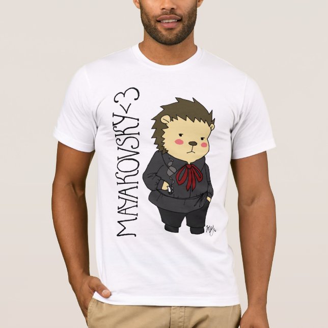 T-shirt Chemise de hérisson de Mayakovsky (Devant)