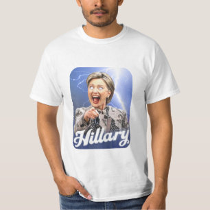 T-shirt Chemise de Hillary Clinton - drôle, v.1 satanique