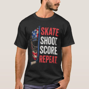 T-shirt Chemise de hockey Cadeaux de hockey Équipement de