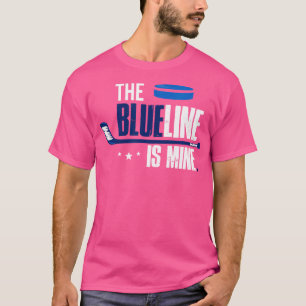 T-shirt Chemise de hockey sur glace pour défenseur La lign