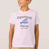Chemise de homard bleu Maine Ogunquit, 2 garçon