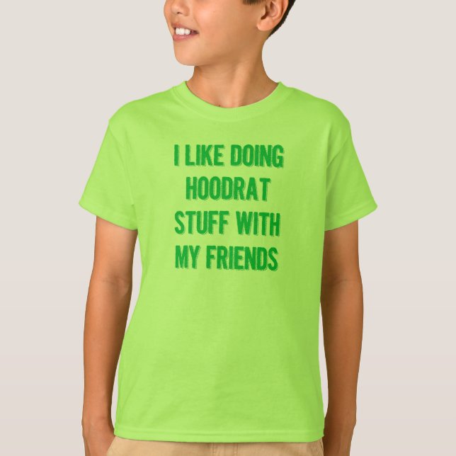 T-shirt Chemise de Hoodrat (Devant)