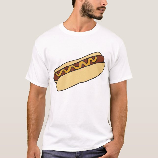 T-shirt Chemise de hot-dog (Devant)