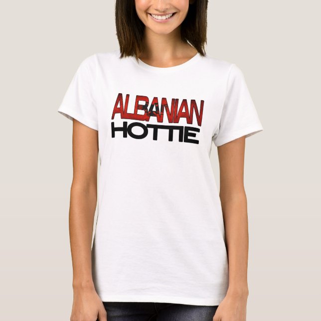 T-shirt Chemise de Hottie d'Albanais (Devant)