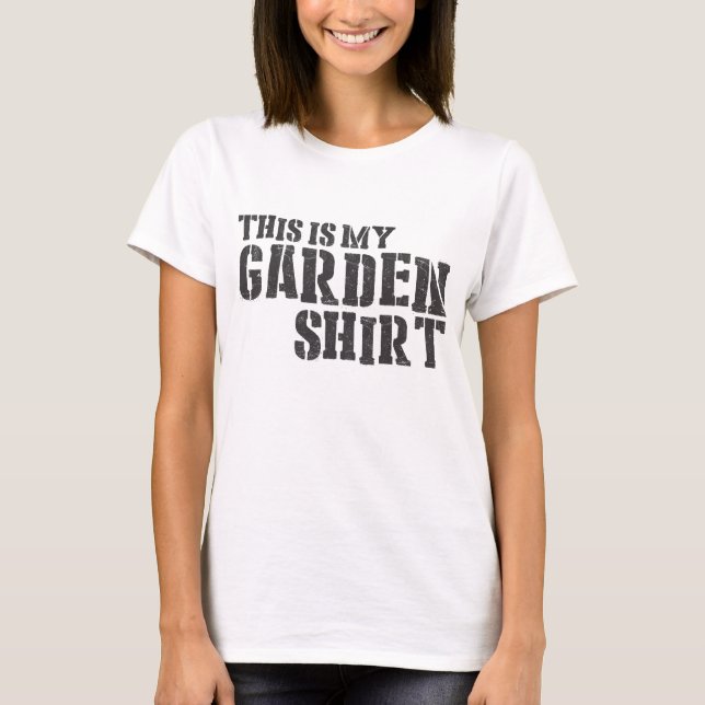 T-shirt Chemise de jardin (Devant)