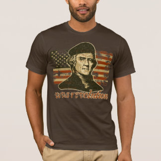 T-shirt Chemise de Jefferson de révolution de vivats