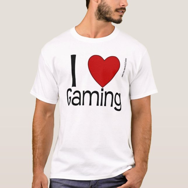 T-shirt Chemise de Jeu Coeur (Devant)