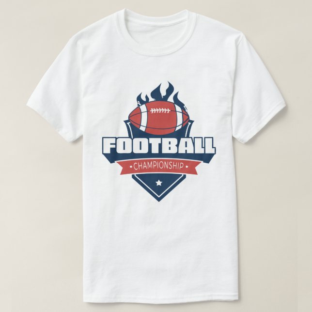 T-shirt Chemise de jeu du championnat de football SEC (Design devant)