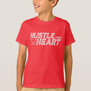 T-shirt Chemise de jeu Hustle and Heart pour les garçons