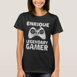 T-shirt Chemise de joueur légendaire personnalisée Enrique