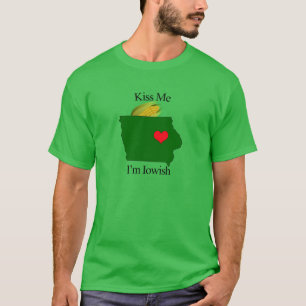 T-shirt Chemise de Jour de la Saint Patrick pour l'Iowa