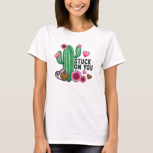T-shirt Chemise de Jour des Valentines pour femmes (Devant)